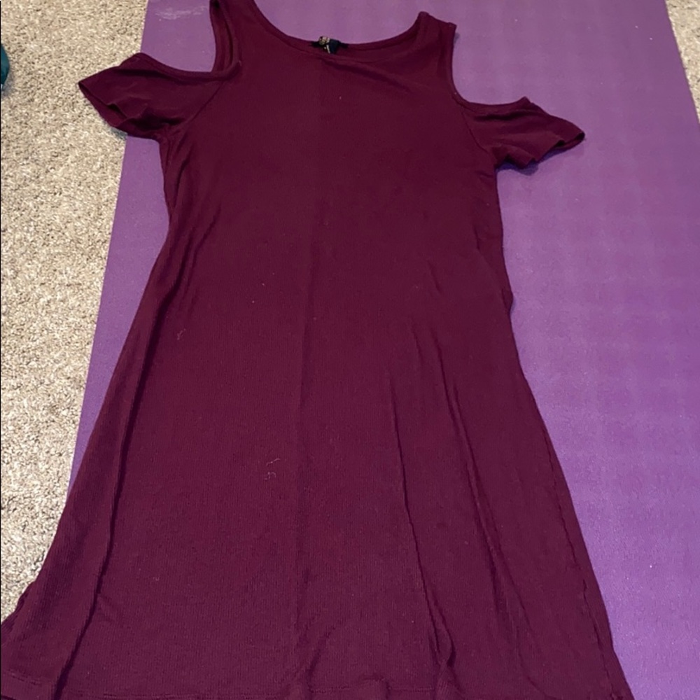 Maroon dress